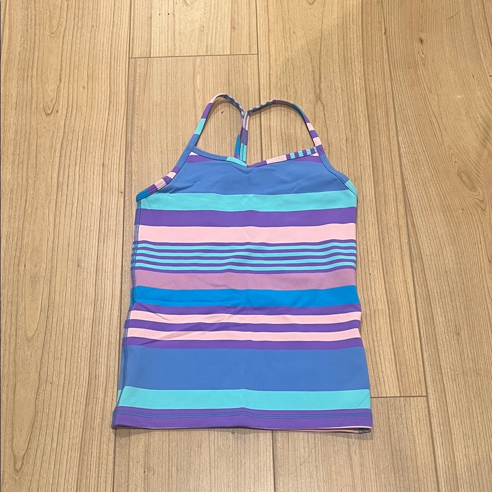 Ivivva Striped Multicolor Tank Top